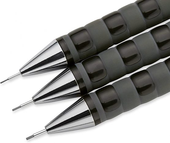 Rotring Tikky Mechanical Pencil, Black Barrel, 3-Piece Set (801310) - Image 2