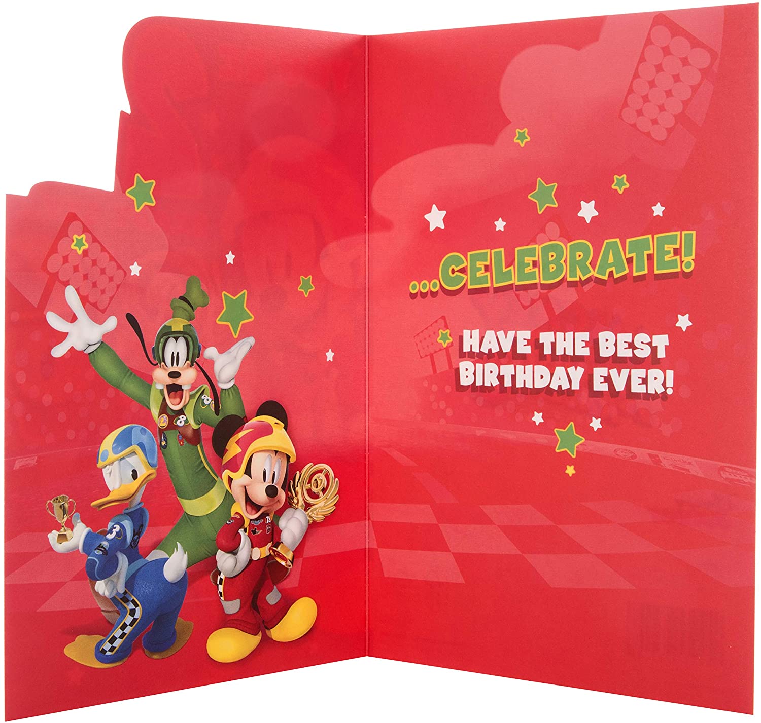 Hallmark 2nd Birthday Card - Disney Mickey Mouse Design, red, 20.2 x 13.8 cm - Image 4