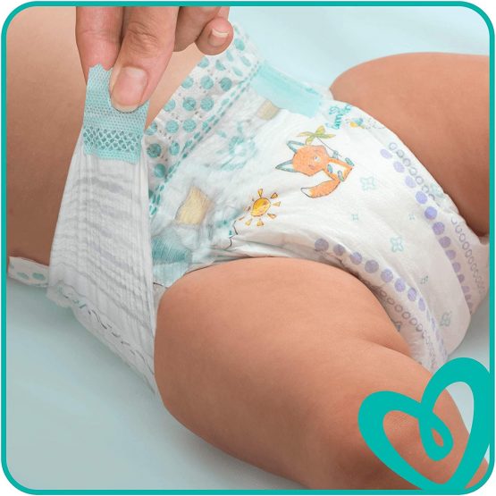 Pampers Baby-Dry Nappies Size 8 (27 Nappies) - Image 2