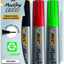Bic TS-140401 Marking 2000 Bullet Tip Permanent Marker, Pack of 4