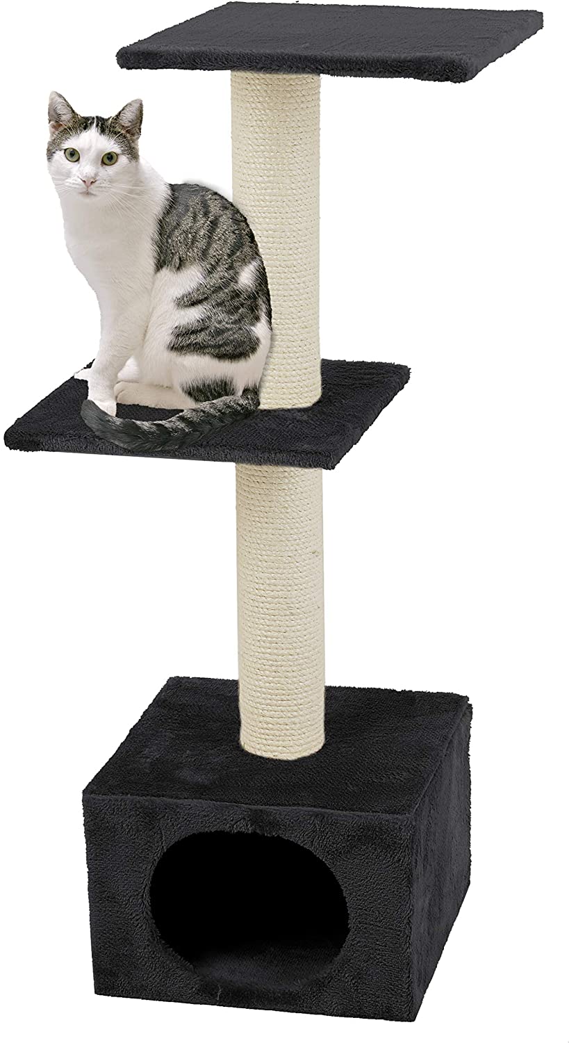 Karlie Scratching Tree, 35 x 35 x 103 cm, Black, L: 35 cm B: 35 cm H: 103 cm - Image 2