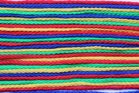 Kids B Crafty 40 Pack Of Coloured Laces Threading Toys, Buttons, Beads 4 Colours, Threading Laces For Children , Fine Motor Skills, Lacing Toys - Image 2