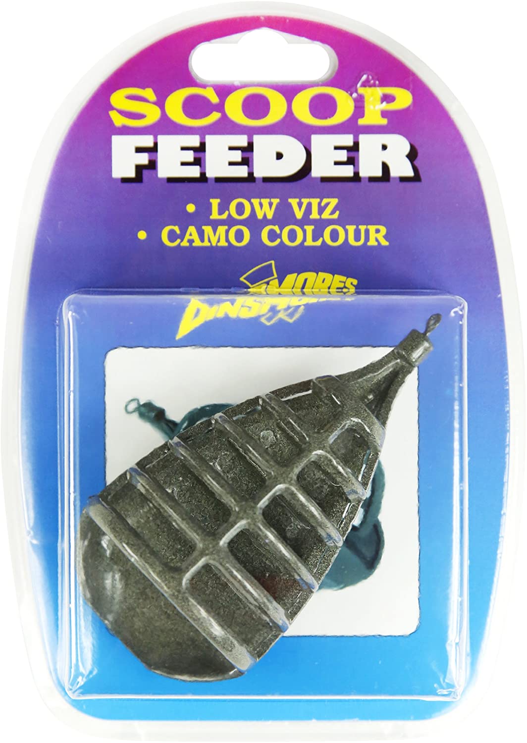 Dinsmores Scoop Feeder - Green, 90 g, Olive Green/Black, 90 g/3 oz