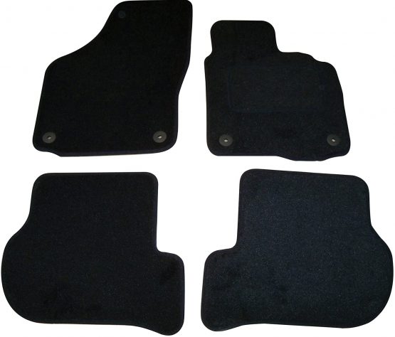 Sakura SS4691 Carpet Floor Mat, Black Trim