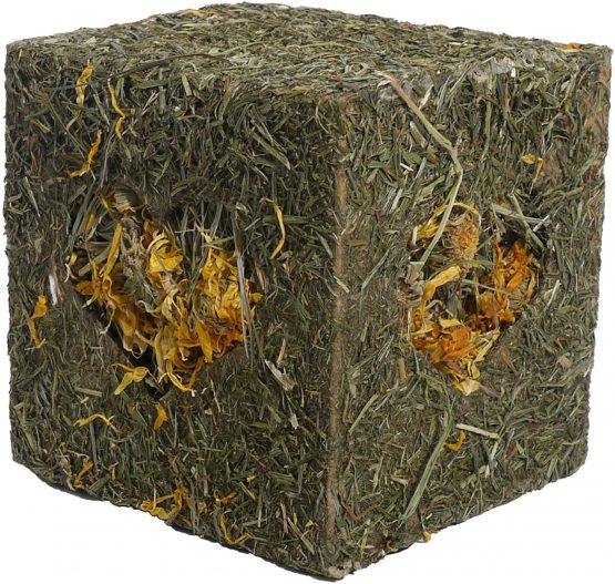 Rosewood Naturals I Love Hay Forage Cube Treat and Toy for Small Animals, Medium, 2 Pack - Image 2