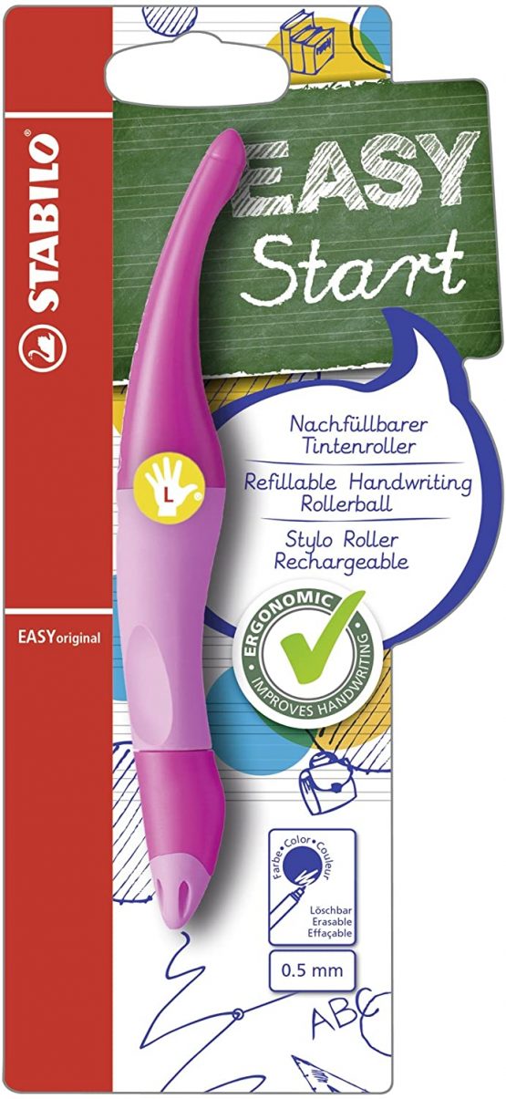 Handwriting Pen - STABILO EASYoriginal Left Handed Light Pink/Dark Pink