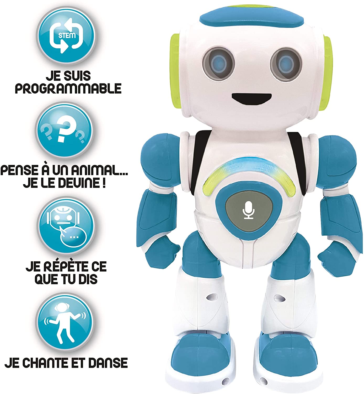 LEXIBOOK Smart Robot That Reads Minds - Toy For Boys And Girls (French Language), Assorted Color, Medium - Image 3