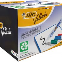 BIC Velleda 1701 ECOlutions Whiteboard Pens - Assorted Colours, Classpack of 48