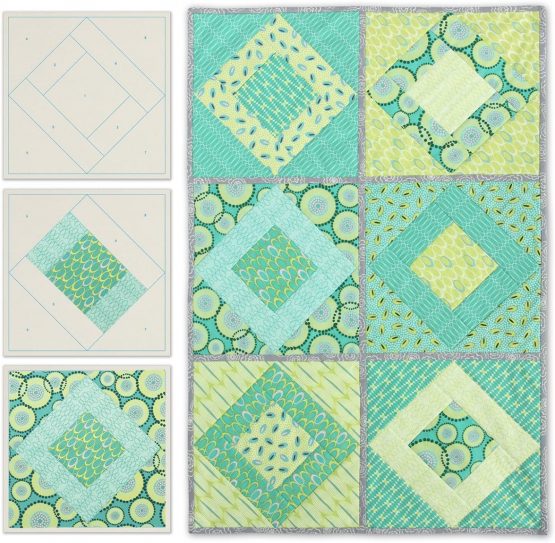 June Tailor Paris/Poin-Quilt As You Go Btng, Acrylic, Multicolour - Image 2