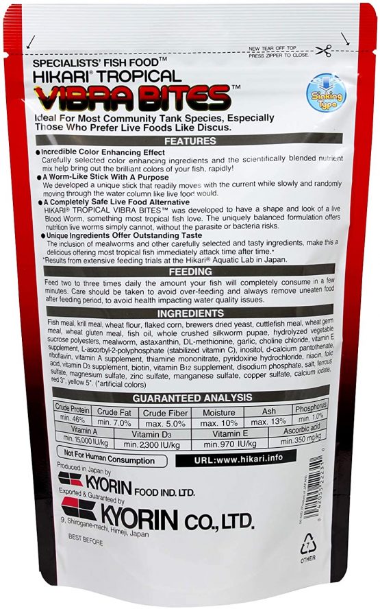 HIKARI Vibra Bites (9.8oz), Red - Image 2