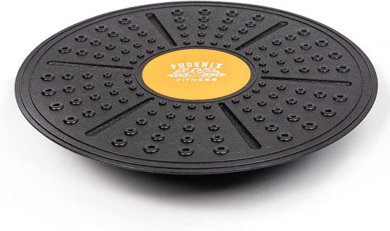 Phoenix Fitness Body Balance Board - Non-Slip Round Wobble Board - 36cm Training Balance Board Perfect for Core Strength, Balance, Rehabilitation, Stability, Physio Therapy and Coordination