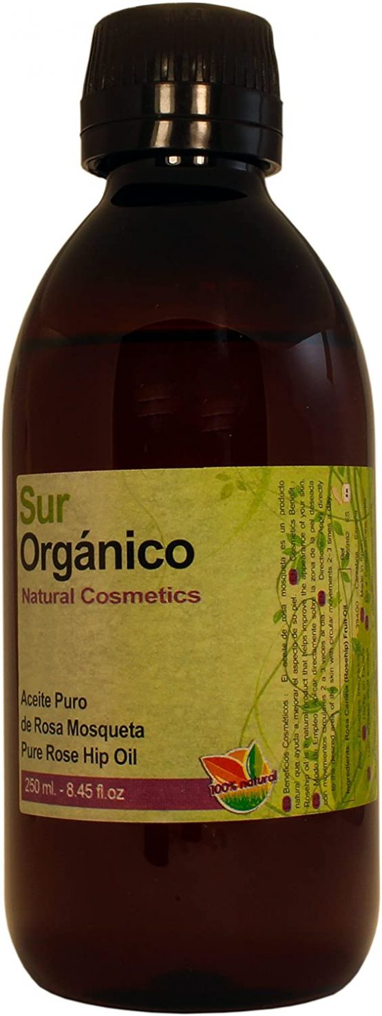 Rosehip Oil Natural. 250ml (1/4 Liter). Rosehip Oil Produced in Patagonia.