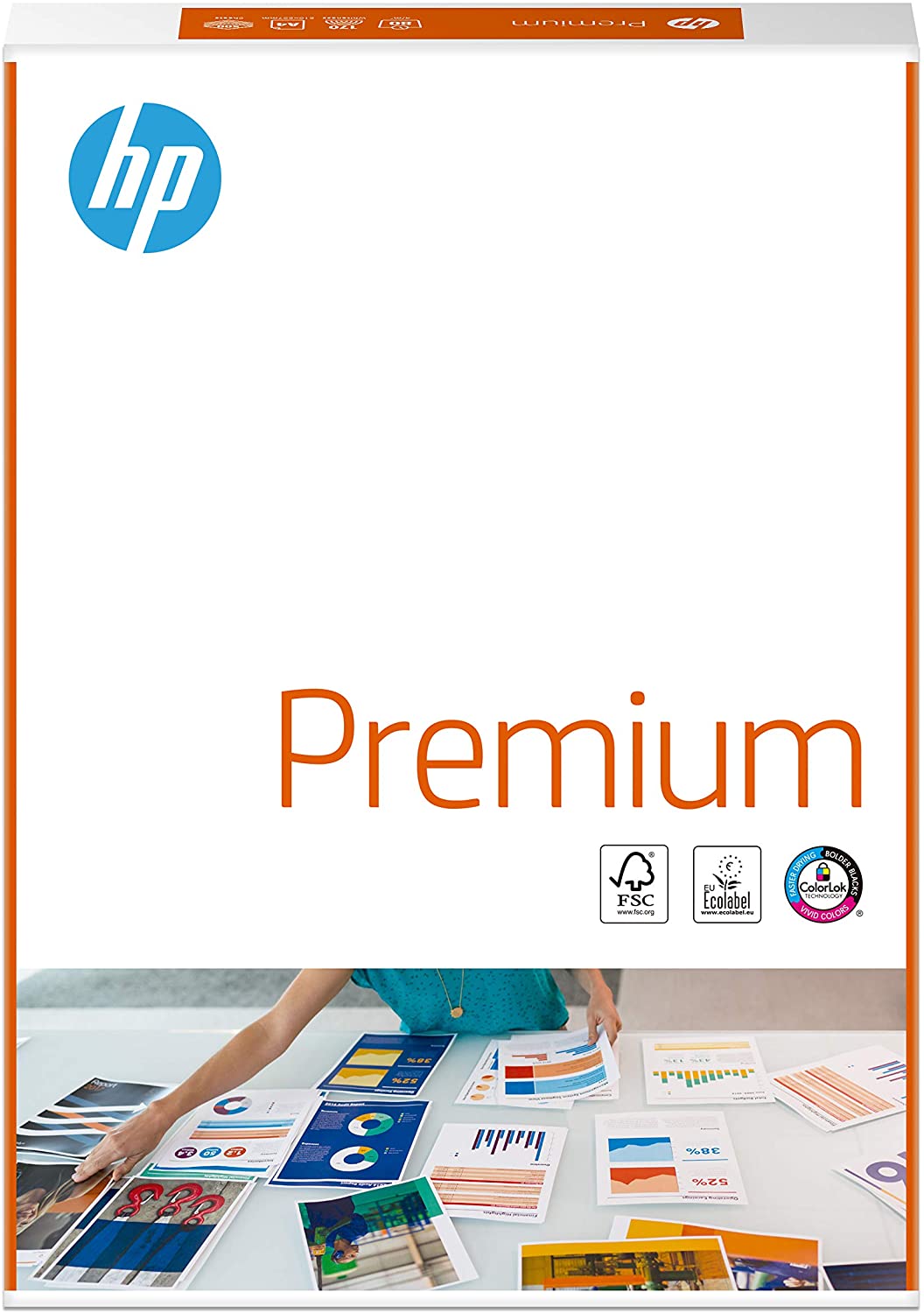 HP 551367 Premium Paper A4 90 g, CHP853, White, 1 Ream | 250 Sheets