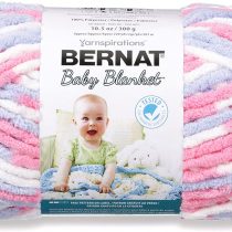 Bernat Baby Blanket 300g - Pink/Blue Ombre, 16110404305