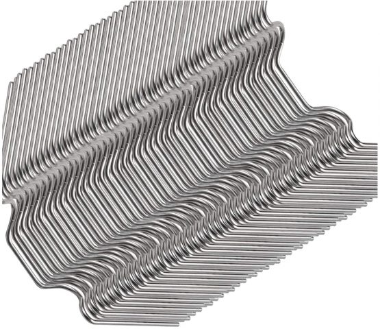 Ulikey 100 Pcs Greenhouse glass clip, Greenhouse Glass Pane Fixing Clips, Rustproof Stainless Steel Greenhouse Fixture, Super Thick(1.5mm) (Silver) - Image 4