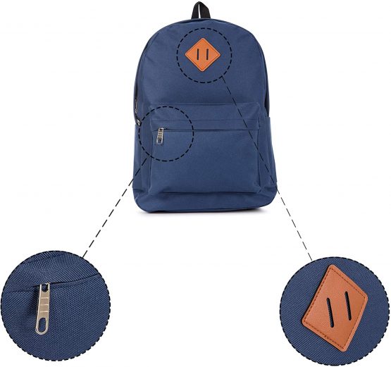 Lightweight Backpack Travel School Bag - College School Daypack Shoulders Bag - Everyday Rucksack Travel Rucksack - Image 4