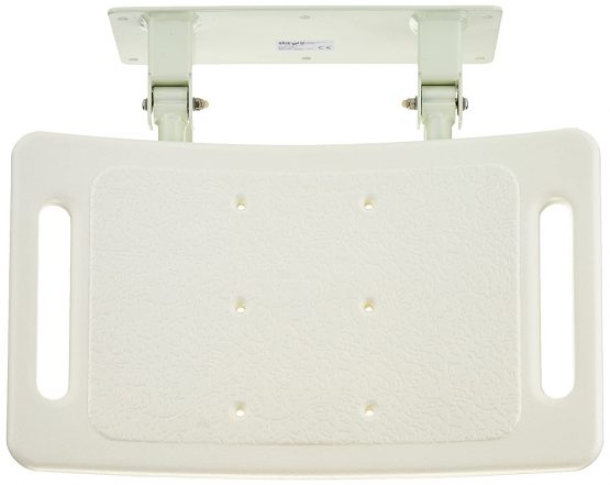 Days 91325265 Wall Mounted Shower Seat, Folding Bathroom Safety Aid, Added Safety, Independence, & Stability, Handicapped, Disabled, Elderly, & Recovering Daily Living Aid (Eligible for VAT relief in the UK) - Image 3