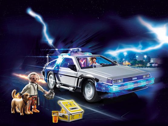 Playmobil 70317 Back To The Future Delorean with Figures and Features, for Ages 5+, Multicoloured, 385 x 94 x 284 mm - Image 2