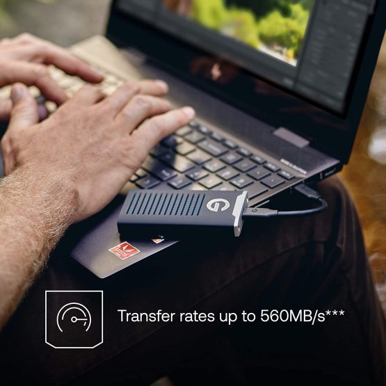 G-Technology 500GB G-DRIVE Mobile SSD up to 560 MB/s, Portable Storage, Drop, Shock and Water Resistant - Image 4