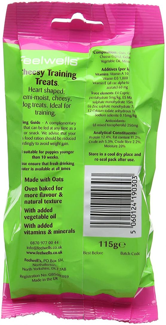 Feelwell's Semi moist Training Treats Cheesy 115 g (Pack of 7) - Image 2