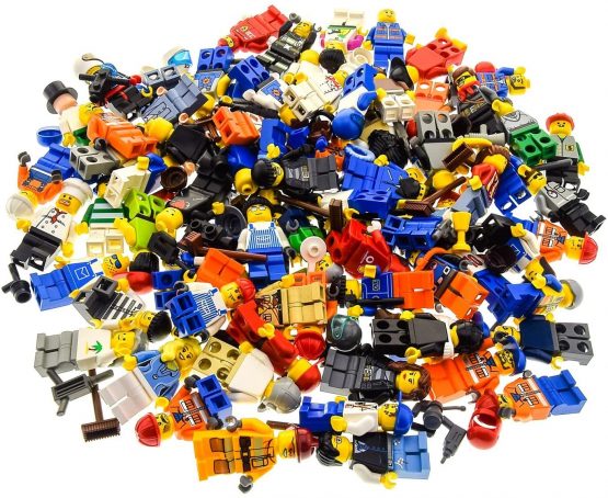 Bausteine gebraucht 10 X LEGO System Figurines Town City Mini Figurine with Accessoires Man Woman Random Mixed