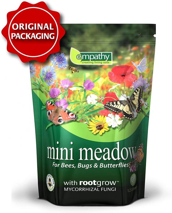 Plantworks Ltd MMRG01 Empathy Mini Meadow Easy Sow Wild Flower Seed 3m², Multi - Image 4