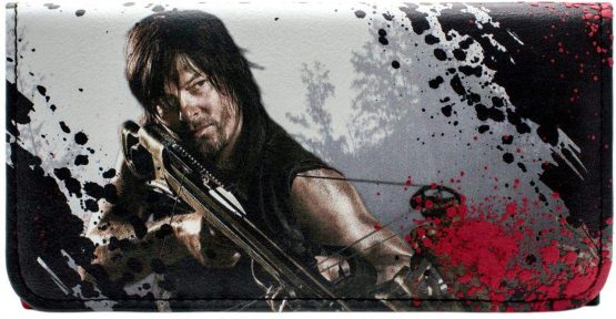 AMC Walking Dead Daryl Dixon Multicoloured Card Tri-Fold Purse - Image 2