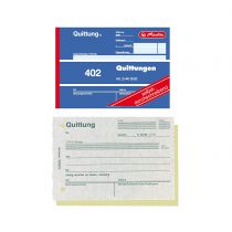 Herlitz 7876147 Receipt Book A6 402 2 x 40 Page sd (German Language)