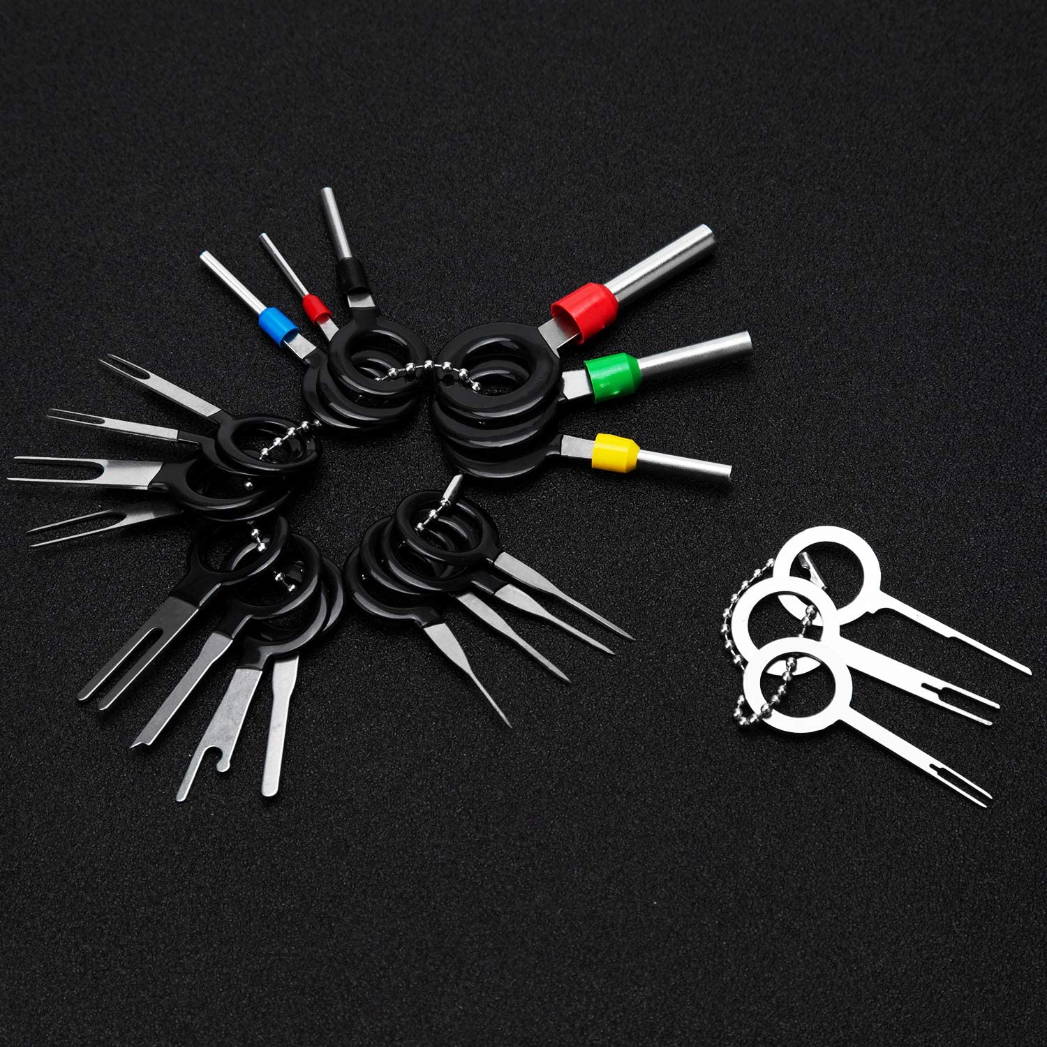 SAVITA 21 PCS Terminal Removal Tool Key Extractor Tool Pin Extraction