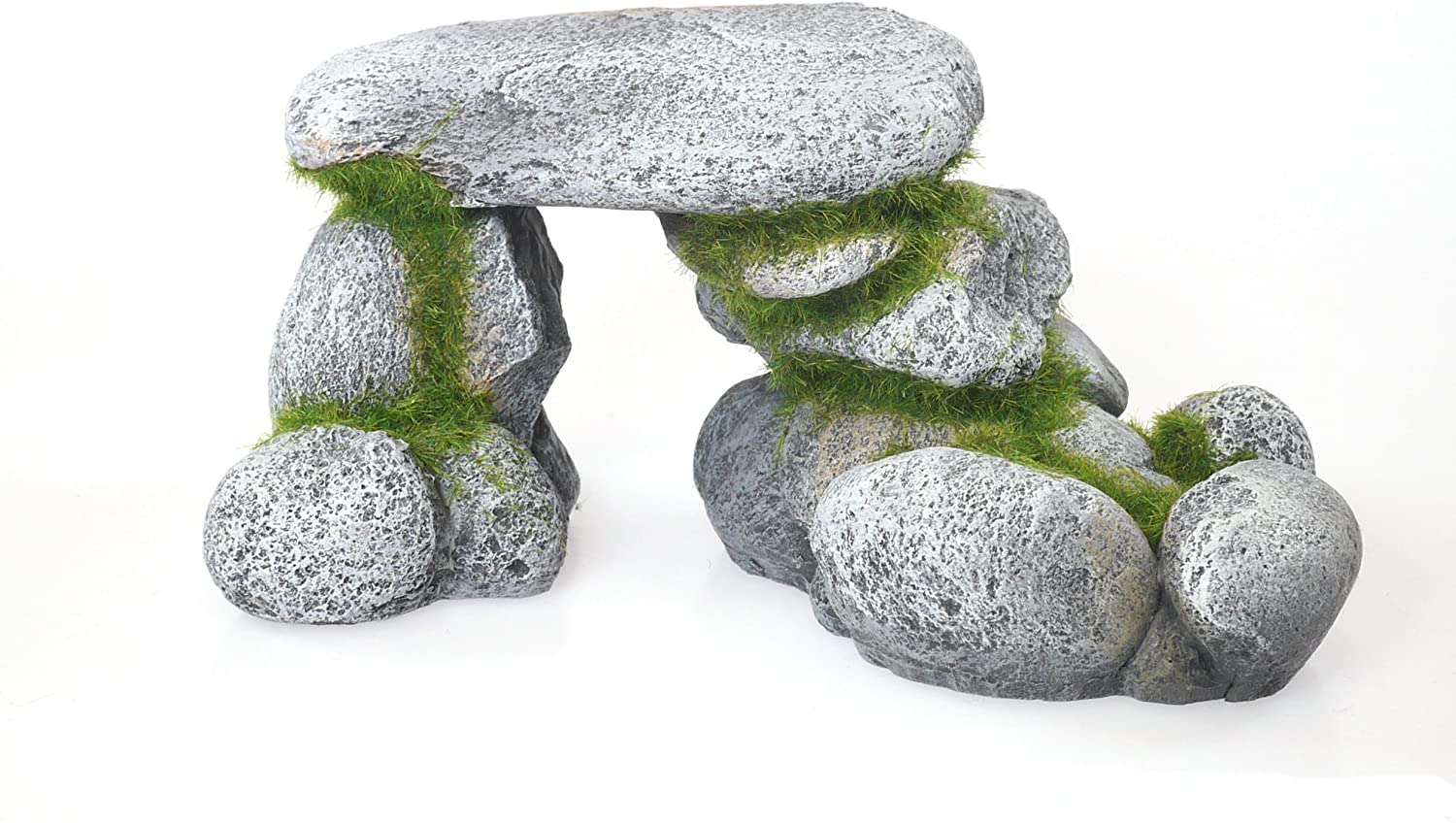 Blue Ribbon MOSS COVERED ROCK ARCH LARGE, 15 x 9 x 11cm