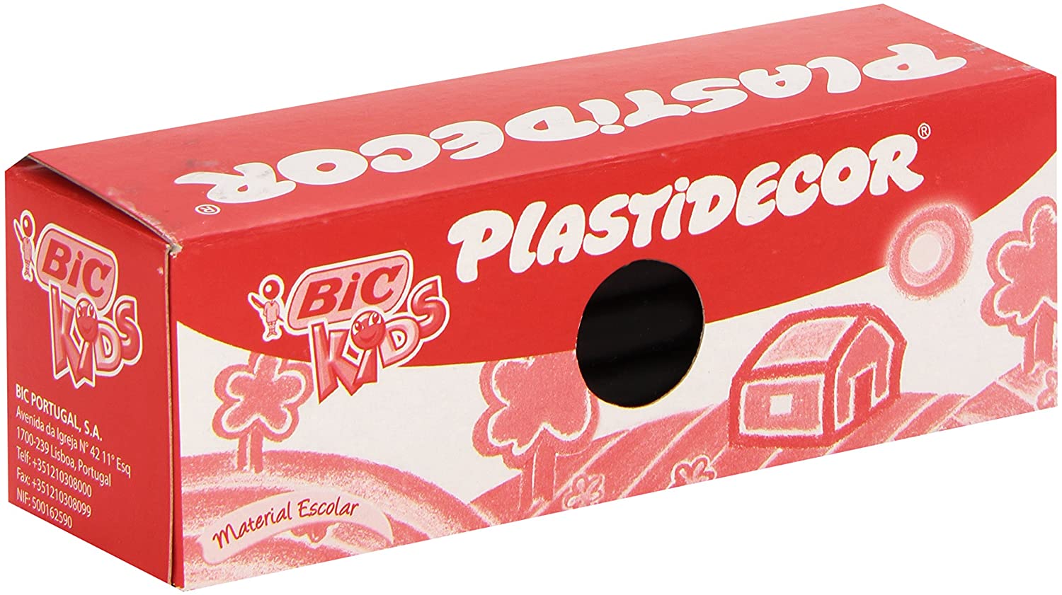 Bic 154538 - Box of 25 Pencils plastidecor 09 Black SP, 1 count (Pack of 25) - Image 2