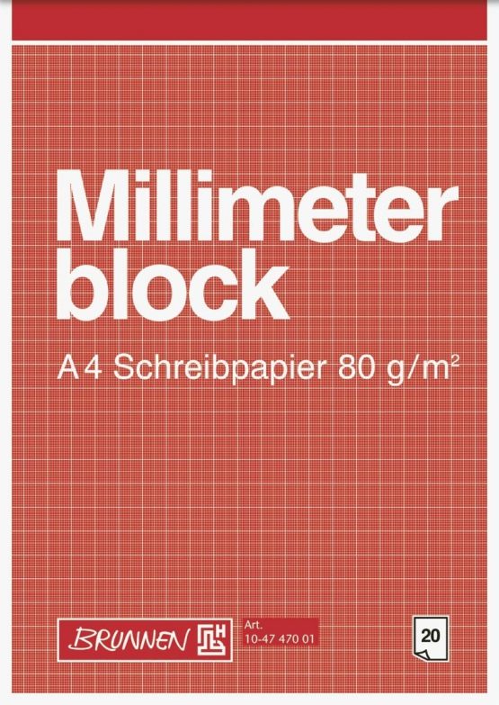 Brunnen A420Bl Writing Paper Pack of 10
