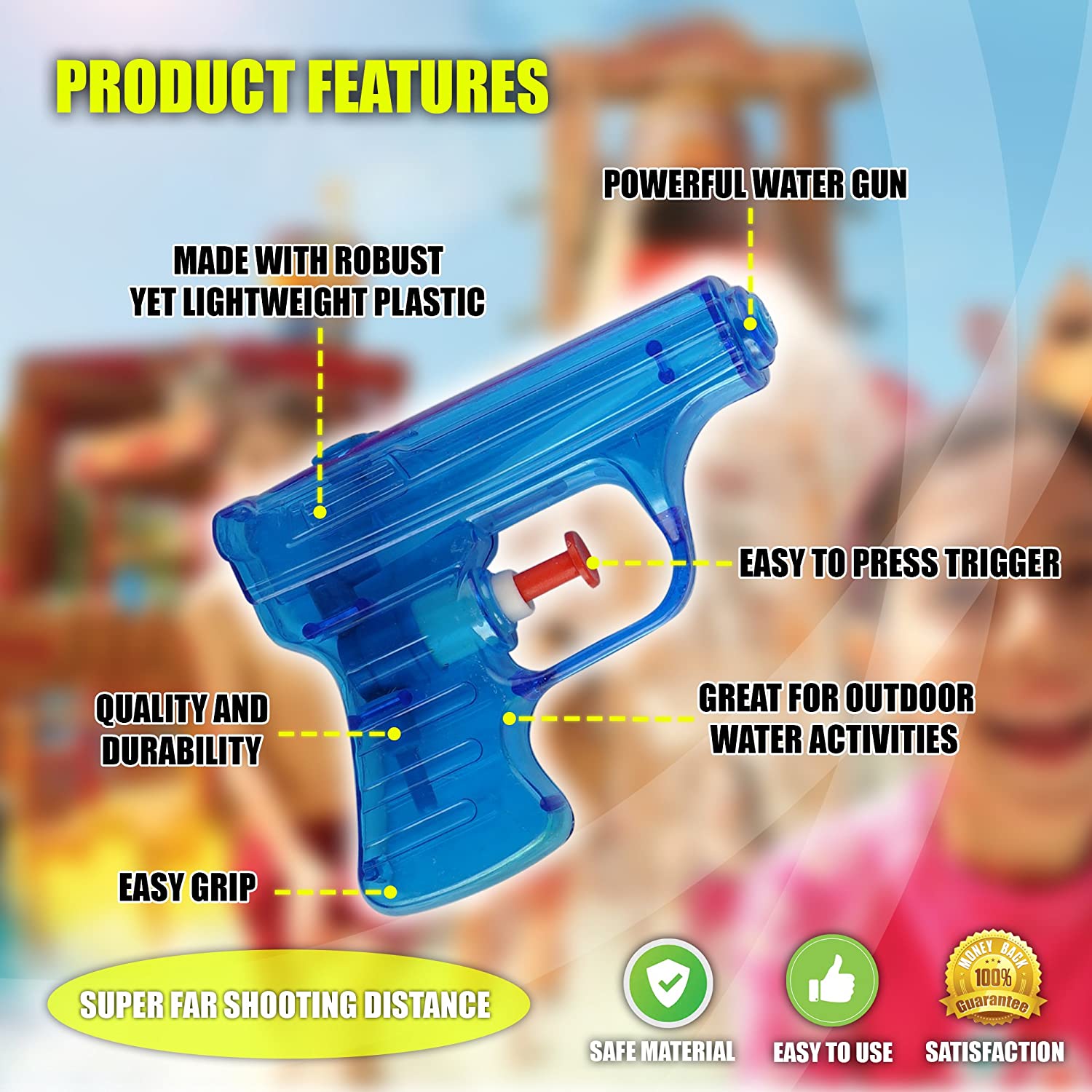 THE TWIDDLERS 20 Mini Water Pistols Set - Image 3
