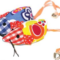 Rosewood Patchwork Mice Duo Cat Toy