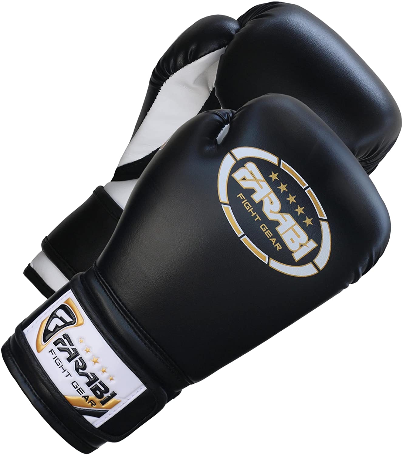 Farabi Sports Kids Boxing Gloves 6, 8-oz Junior Muay Thai Gloves Youth Kickboxing Sparring Punching Bag Training Gloves (Black, 6-oz) - Image 4