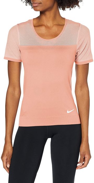 bubble gum pink nike shirt