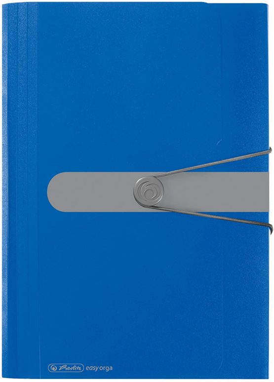 Herlitz Easy Orga To Go 12 Parts PP Expanding File - Blue