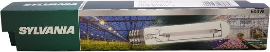 Hydrogarden Sylvania 600W Grolux HPS Lamp - Image 2