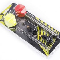 NEWSHOT Highly Visible Marker Float Set for Coarse Carp Fishing, Vertical Buoy with Weight