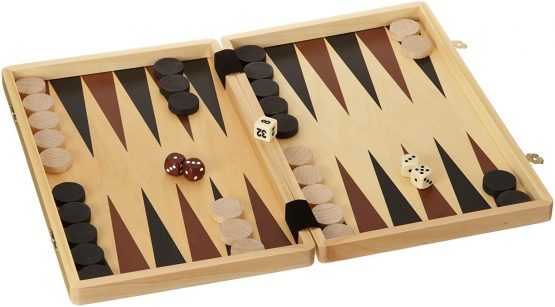 Philos 1111 Backgammon Paros, Medium, Light Brown