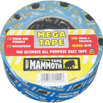 Everbuild Mammoth Mega All Purpose Duct Tape, Blue, 50 mm x 50 m