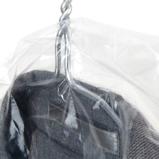 HANGERWORLD 50 Clear 40inch Dry 80 Gauge Cleaning Laundrette Polythylene Garment Clothes Cover Protector Bags. - Image 2