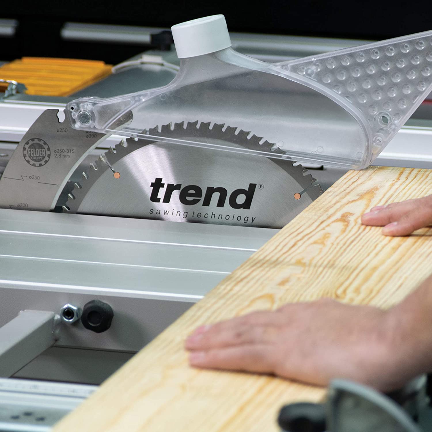 Trend Wood Circular Saw Blade, 250mm Diameter, 30mm Bore, 80 Teeth, 2.8mm Kerf, +5° Hook, TCT, Extra-Fine Finish, CSB/25080 - Image 2