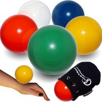 Flames N Games Juggle Dream Practice Contact Ball + Suede Bag - Pro Contact Balls for all Abilities. Available in 3 sizes and 5 colours!! (Blue, 70mm)