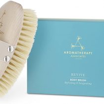 Aromatherapy Associates Revive Body Brush. 100% Natural Vegan Agave Sisal Bristles for Dry Skin Brushing, exfoliate dead skin, detox, stimulate circulation and lymphatic drainage, brighten skin.