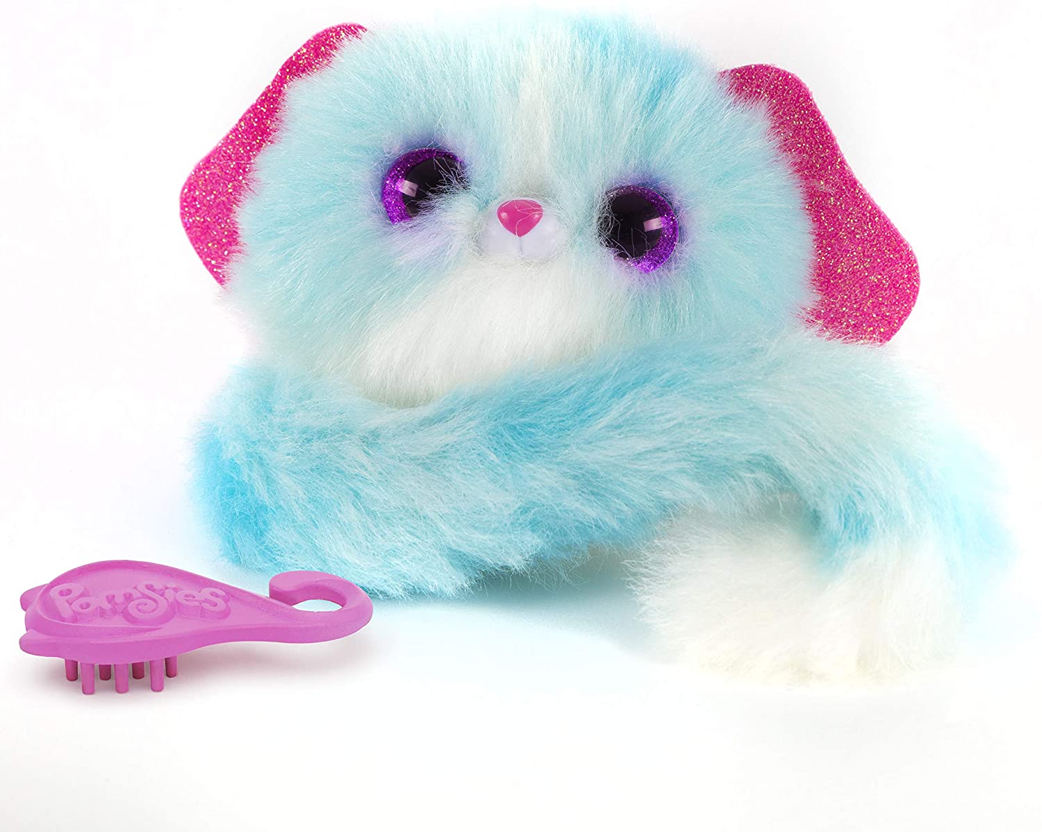 BANDAI Pomsies Interactive Plush Toy that Hangs Anywhere BigaMart