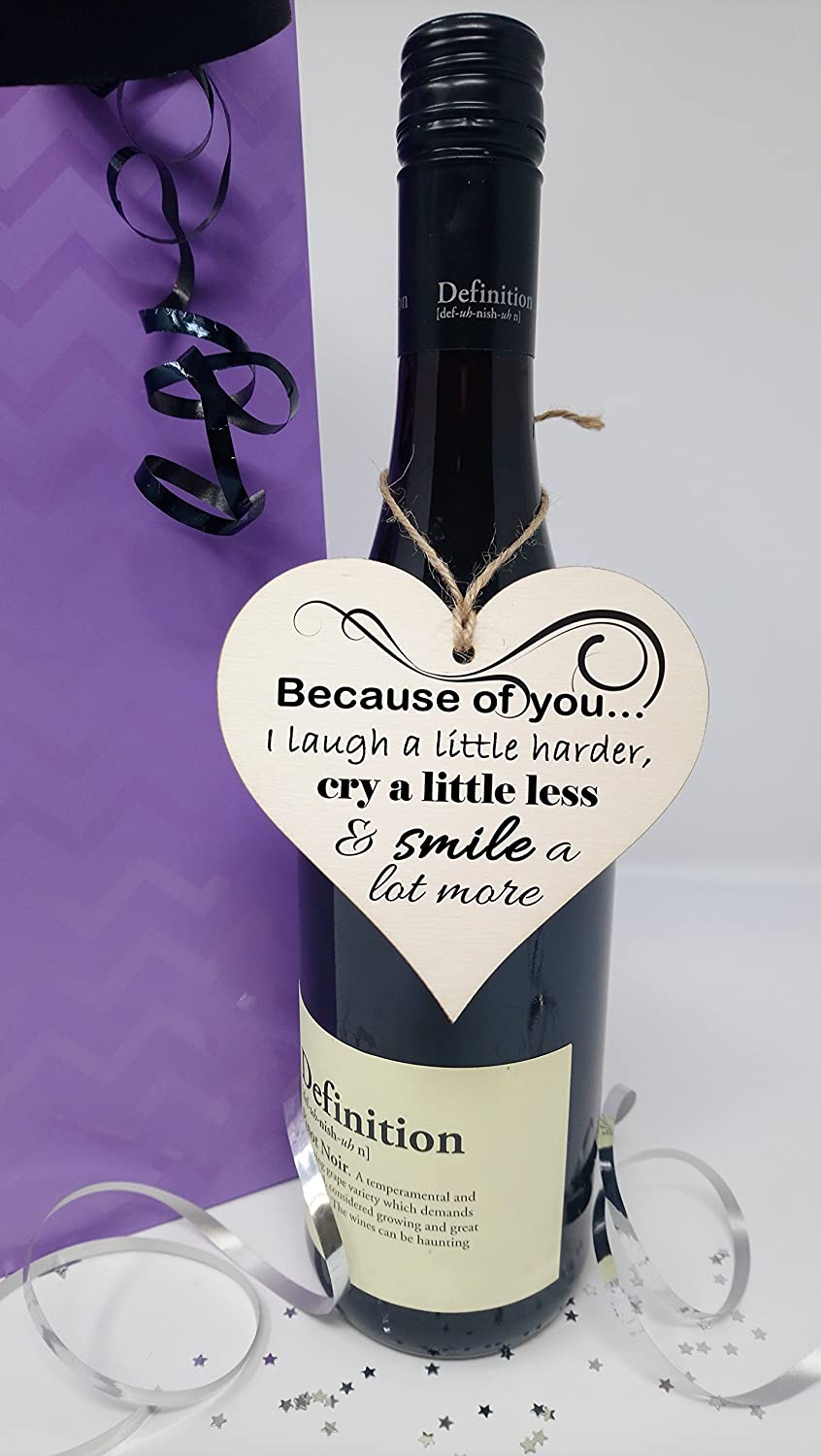 Inspirational Wooden Heart Sign - Hanging Home Decor with Uplifting Message - Great Gift for Her Bedroom, Office, or Hallway - Image 3