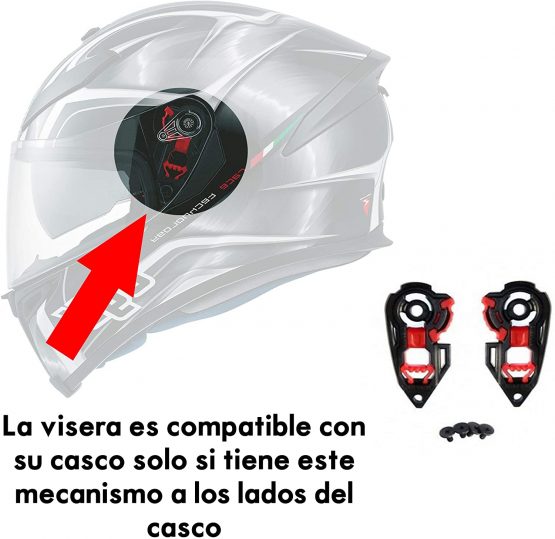Agv Helmet Visor K1 K5 K5s K3 sv S4-sv Horizon Skyline Stealth-Sv Helmets Visors Iridium Rainbow Gold Blue Mirror Clear Aftermarket Not Original (Clear Trasparent) - Image 2