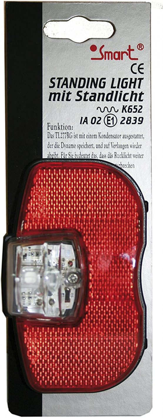 Smart WG Rear Light for Dynamo Use - Red