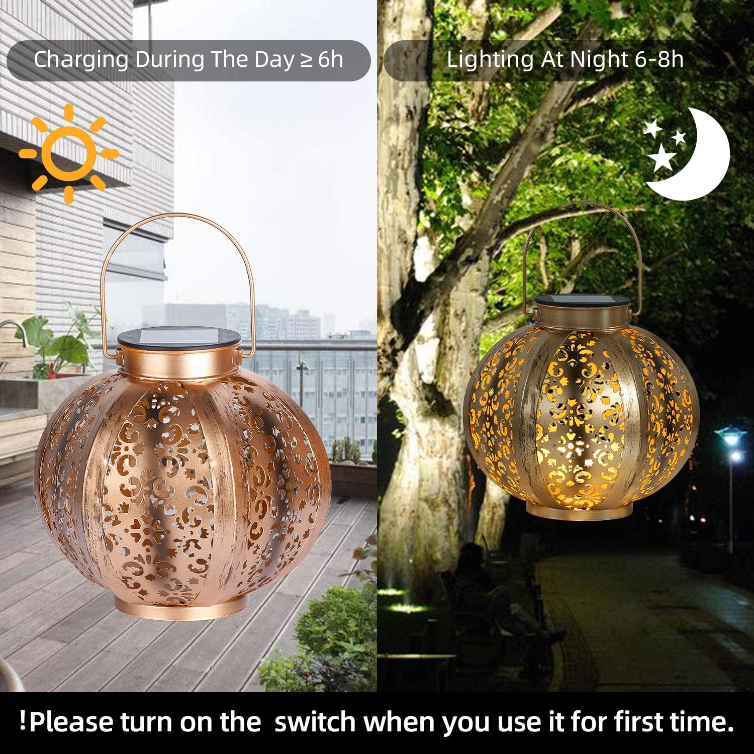 Solar Lantern Outdoor Hanging Lanterns Solar Garden Lanterns Solar